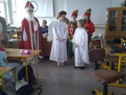 Rok szkolny 2022-2023 - 19. Odwiedziny Swietego Mikołaja